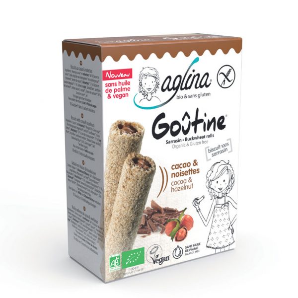 gouter goutine cacao & noisettes aglina